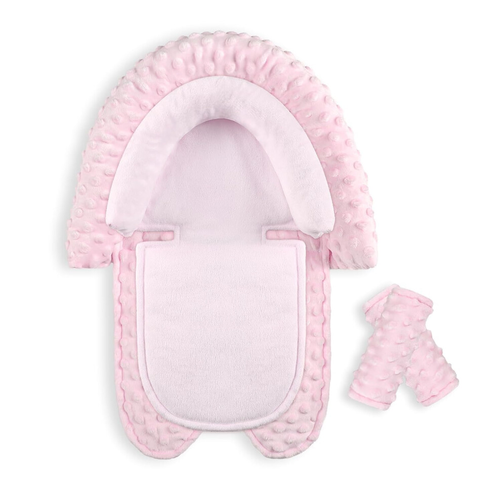Infant Car Seat Insert, Baby Carseat Head & Hooyax