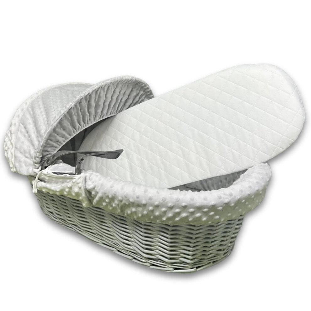Moses Basket Mattress Extra Thick Super Soft & Quilted Foam Mattress Easy To Fit For Baby Pram Crib Bassinet Baskets Oval Shape Uk M A Ath Collection