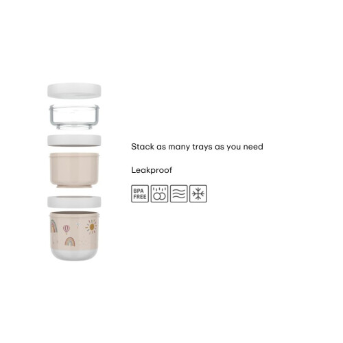 Mepal Snackbox Stack 3 pieces Mio Little Dutch, St 2