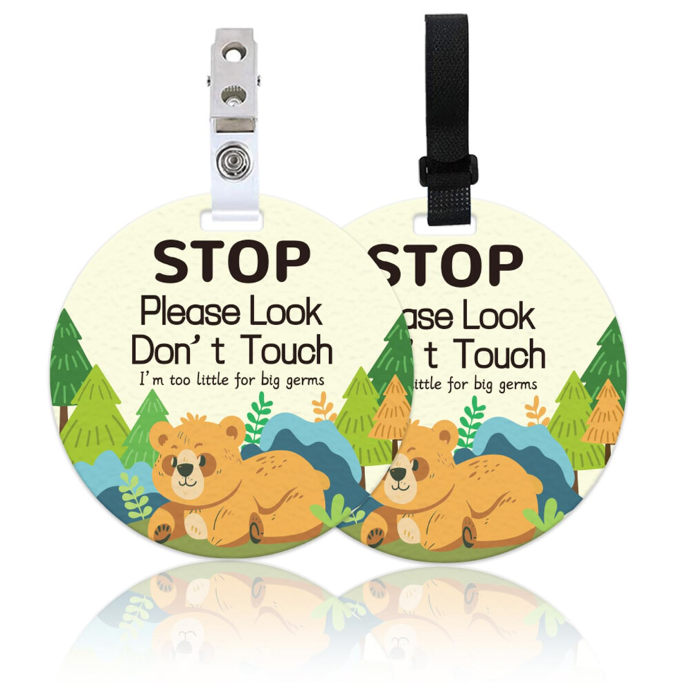 2 Pack Stop Please Look Don't Touch Baby S Origach