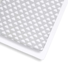 2 Pack Cot & Cot Bed Fitted Sheets 140 x 70cm – Cl