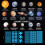 Solar System Wall Decals Glow in The Dark Stars 78 3