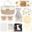 Newborn Baby Gift Basket - Baby Hamper Set with Co 8