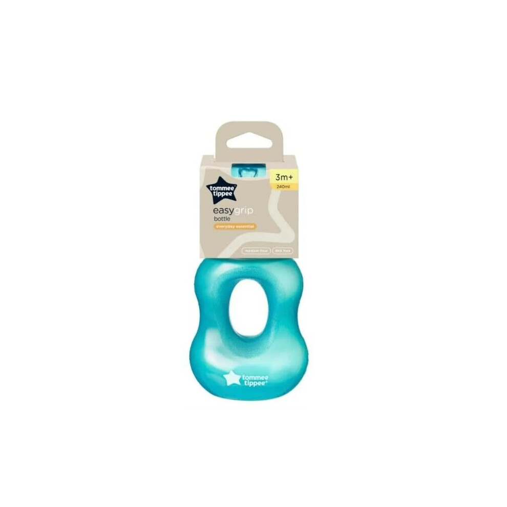Bpa Free Tommee Tippe Esential Easy-Grip Bottle Bpa Free240ml3m+ (Blue)