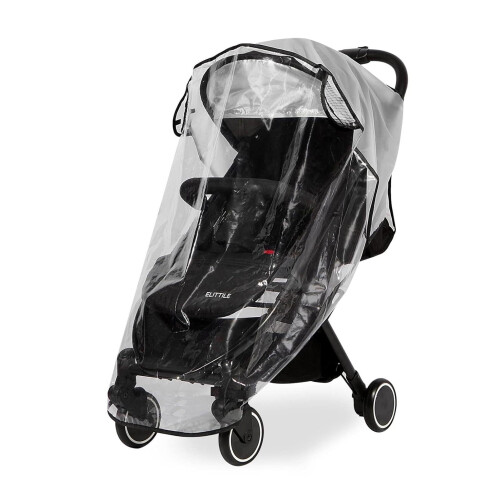 Wemoralix Universal Pram Rain Cover with Window, E