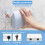 2 Pcs Wall Socket Protection Covers UK, Double Soc 3