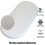 A ATH COLLECTION Moses Basket Mattress Extra Thick 5