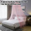 XcnPer Children's Bed Cover, Large Dome Canopy Mos 6