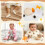 Newborn Baby Gift Basket - Baby Hamper Set with Co 6