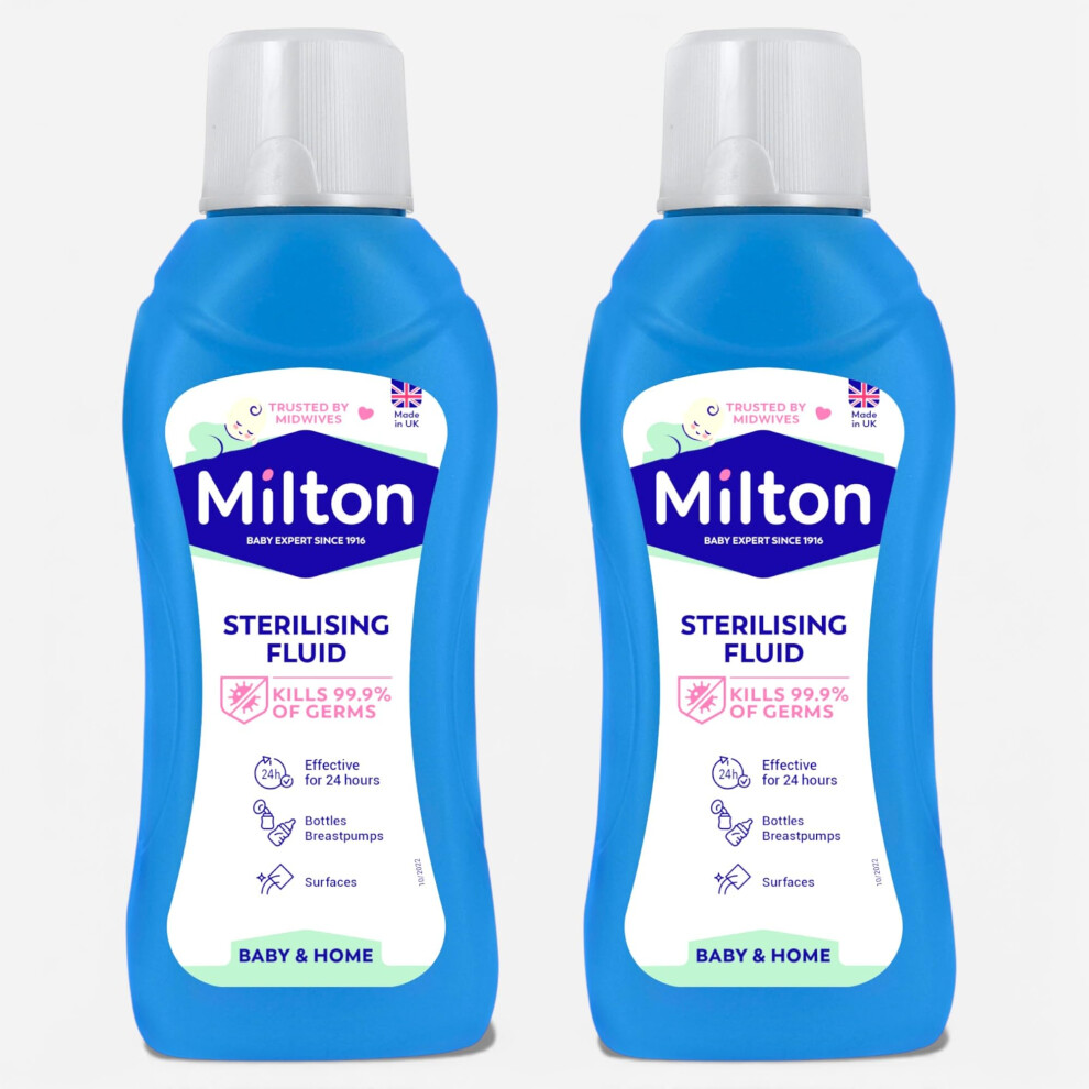 Krishna Stores Ltd 2 X 500Ml Milton Sterilising Fluid – Anti-Germ Col
