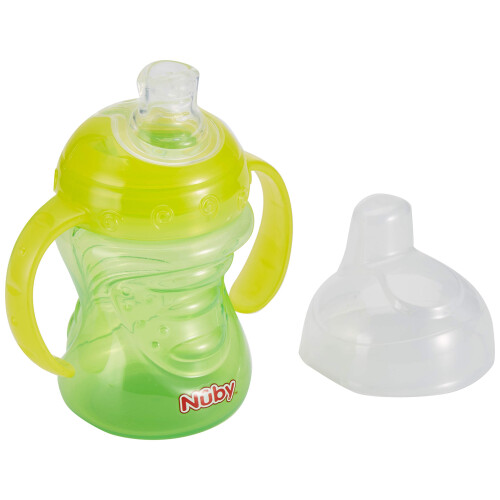 Nuby Nûby Leak-Proof No-Spill Drinking Cup Green 240 ml 2
