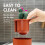 Boon Cacti Bottle Cleaning Brush Set, Terracotta, 3