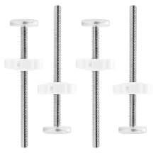 M8 Pressure Mounted Bolts for Stair Gate, Stairgate Fittings Parts M8 Spindle Rods Screw Extention Bolts Replacement for Baby and Pet Safety Gate Sta
