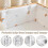 Aocase Airwrap Cot Bumper & Toddler Bed Guard Set, 2