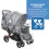 Reer rain cover for Double Stroller 4