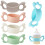 Baby Bottle Handle, Silicone Baby Bottle Grip, Wid 1