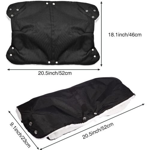 Pram Hand Muff,Pram Gloves Hand Guard, Soft Warm W 1