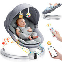 Fdlscpem Electric Baby Swing for Infant, Upgraded