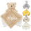 Baby Personalised Animal Comforter Blanket Soft Sn 1