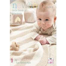 King Cole Newborn Baby Knits Book 4 for Premature to 24 Months - Little Book of Blankets