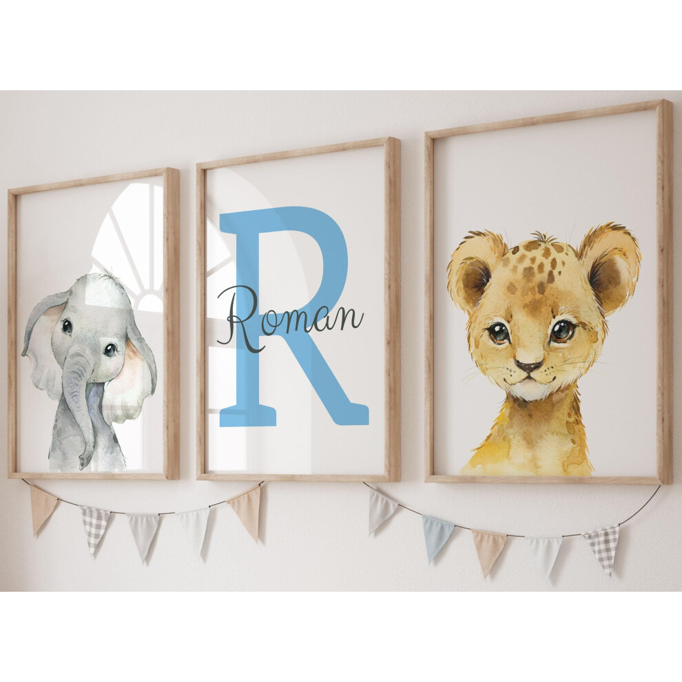 Eviepops Prints Boys Safari Animals Girl Set Of 3 U