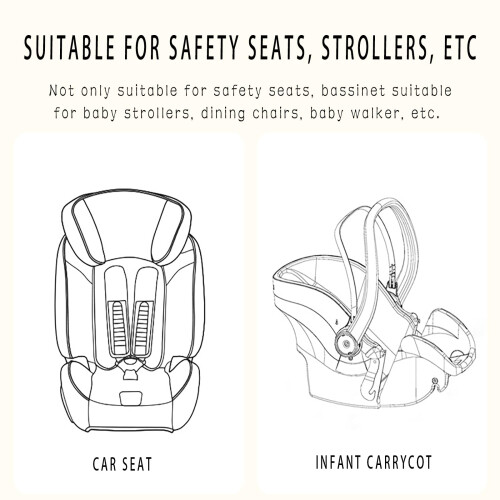 Infant Insert for Doona,Graco Snugride，Chicco Keyf 2