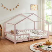 [en.casa] Children's bed Treviolo house bed 120 x