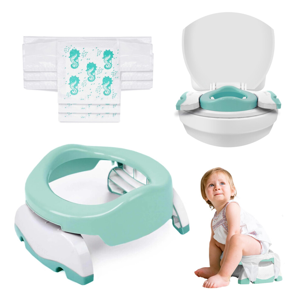 Potette Plus 2-In-1 Compact Universal Potty And To