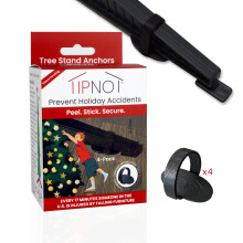 TipNot Tree Stand Anchor, No-Drill, Anti-Tip, Adhe