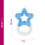 dentistar Cool Teething Star Pack of 2, Teething B 5