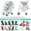 Hysagtek Rain Cover for Pushchair Stroller Buggy P 4