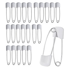 24 Pcs nappy pins safety lock, Nappy Pins Safety L