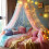 Rainbow Mosquito Net Bed Canopy, Rainbow Bed Cover 1