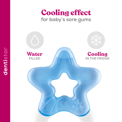 dentistar Cool Teething Star Pack of 2, Teething B 2