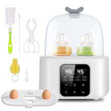 Baby Bottle Warmer 6-in-1 with Temp Control, Fast
