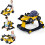 Gymax GYMAX Baby Walker, 4 in 1 Foldable Toddler Push Al 1