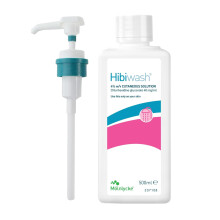 Hibiwash 500ml with Pump Kit | Powerful Antifungal & Antibacterial Body Wash | (Also known as Hibiscrub)