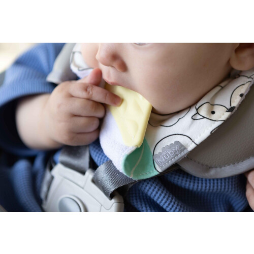 Nuby Nuby Bandana Teething Bibs, Pack of 3 2