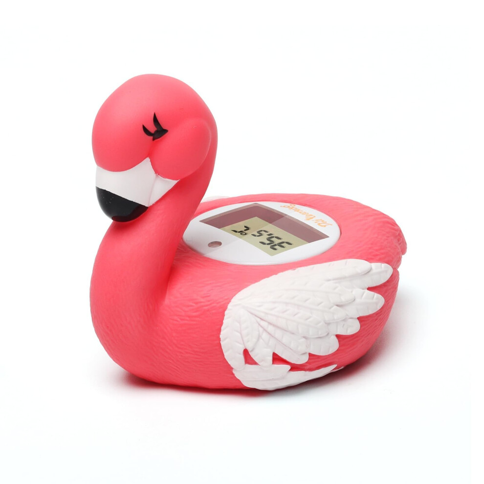 Baby Bath Thermometer Safety,Toddlers Floating Bath Toy, Bathtub Thermometer, At Celsius And Fahrenheit Degree - Flamingo Doli Yearning