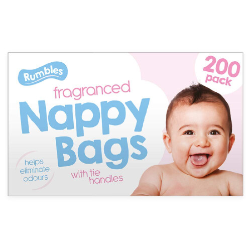 6 Boxes x 200 (1200) Baby Fragranced Scented Nappy