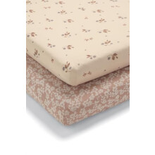 Mamas & Papas 2 Pack Cot/Bed Fitted Sheets (72 x 1