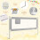 Maxmass Toddler Bed Rail, Height Adjustable Baby B 6