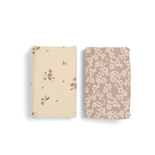 Mamas & Papas Mamas & Papas 2 Pack Cot/Bed Fitted Sheets (72 x 1 1