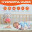 FUNYKICH Owl White Noise Machine with Red Light & 3