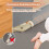 Maxmass Toddler Bed Rail, Height Adjustable Baby B 3