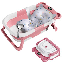 Grismire Foldable Baby Bath Tub - Newborn to Toddl