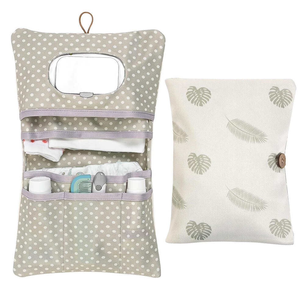 Lainike Diaper Bag Organizer And Cosmetic Bag 2In1