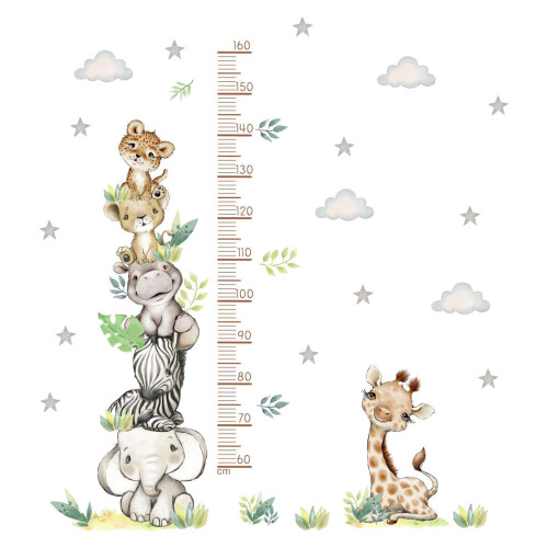 Height Growth Chart for Children, 50-150cm Self-Ad