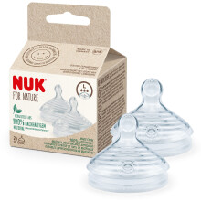 NUK for Nature Replacement Baby Bottle Teats | Lar