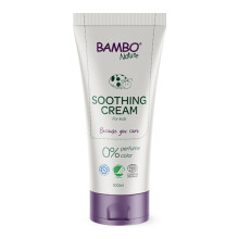 Bambo Nature Soothing Nappy Cream, Newborn Essentials, Eco-Labelled Nappy Cream, Soothes & Restores Irritated Skin, Eco Baby Soothing Cream, Baby Ess
